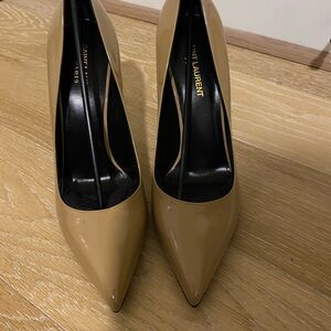 Saint Laurent Women's Tan Heels